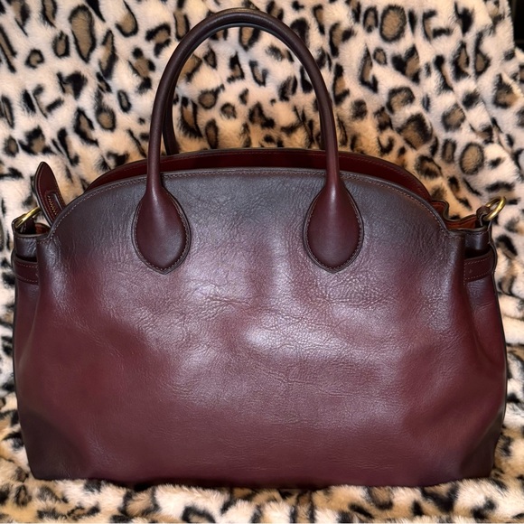 Coach Soft Empire 40 Carryall in Merlot - used 1x! - Picture 2 of 10